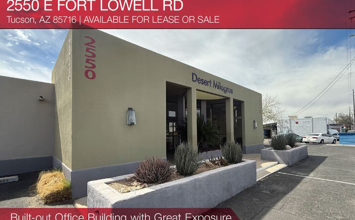 Pictures of Office property located at 2550 E Fort Lowell Rd, Tucson, AZ 85716 for lease - image #1