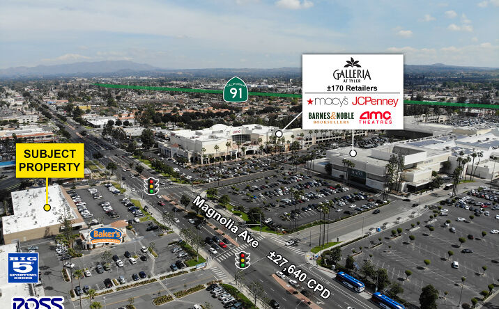 Pictures of Retail property located at 10171 Magnolia Ave, Riverside, CA 92503 for lease - image #1