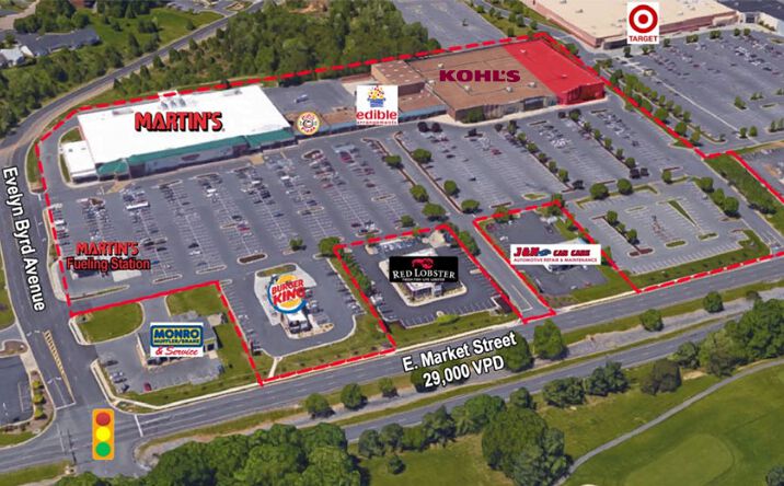 Pictures of Retail property located at 2035 E Market St, Harrisonburg, VA 22801 for lease - image #1