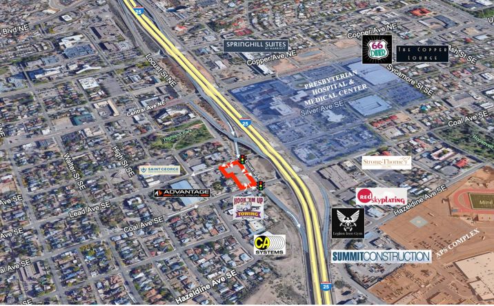 Pictures of Retail, Office, Land property located at 425 Locust St SE, Albuquerque, NM 87102 for lease - image #1