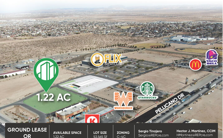 Pictures of Retail property located at 1412 Joe Battle Blvd, El Paso, TX 79936 for lease - image #1