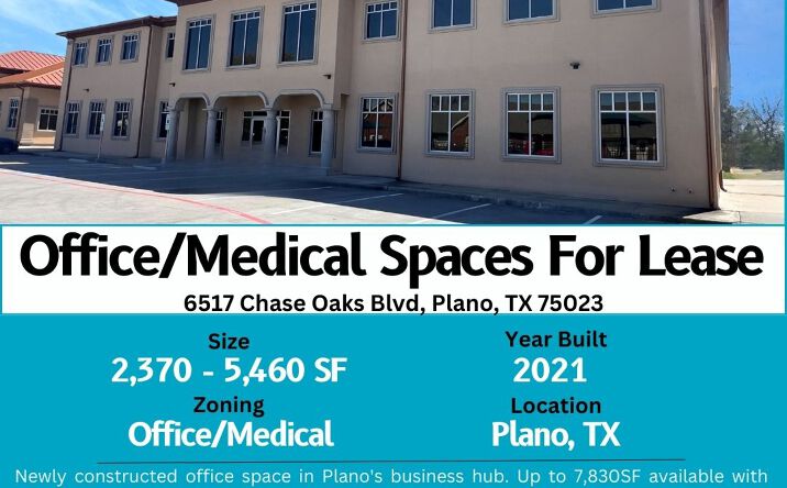 Pictures of Office property located at 6517 Chase Oaks Blvd, Plano, TX 75023 for lease - image #1