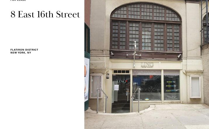 Pictures of Retail, Office property located at 8 East 16th Street, New York, NY 10003 for lease - image #1