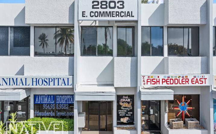 Pictures of Retail, Office property located at 2803 E Commercial Blvd, Fort Lauderdale, FL 33308 for lease - image #1