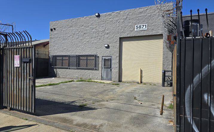 Pictures of Industrial property located at 5871 Crocker St, Los Angeles, CA 90003 for lease - image #1