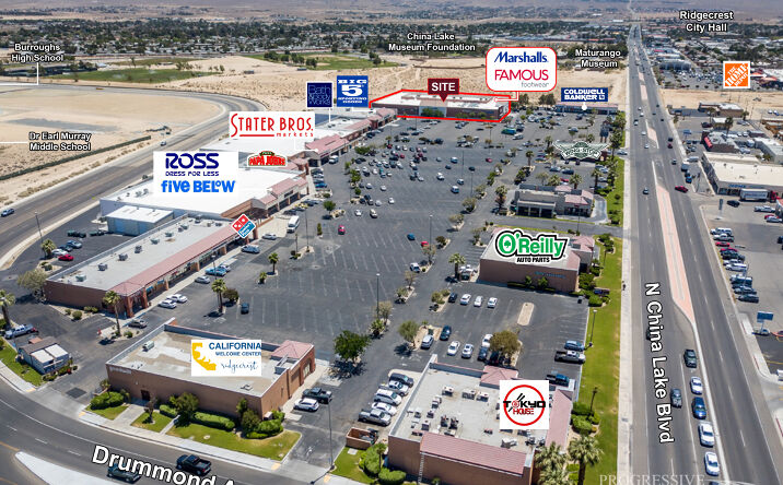 Pictures of Retail property located at 700 N China Lake Blvd, Ridgecrest, CA 93555 for lease - image #1