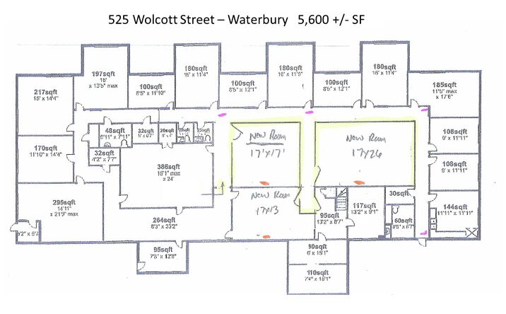 Pictures of Office property located at 525 Wolcott St, Waterbury, CT 06705 for lease - image #1