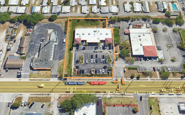 Pictures of Retail property located at 409 S Belcher Rd, Clearwater, FL 33765 for lease - image #1