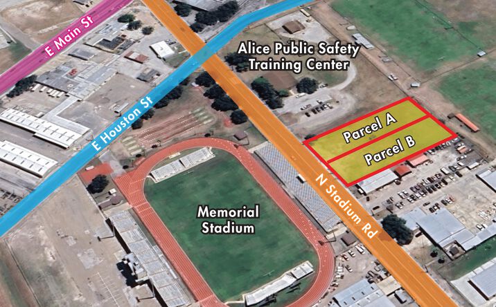 Pictures of Land property located at 150 N Stadium Rd, Alice, TX 78332 for lease - image #1
