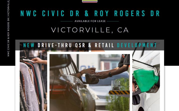 Pictures of Retail property located at 15400 Roy Rogers Dr, Victorville, CA 92394 for lease - image #1