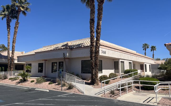Pictures of Office property located at 7456 W Sahara Ave, Las Vegas, NV 89117 for lease - image #1