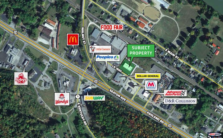 Pictures of Retail property located at 102 Lil Way, Greenup, KY 41144 for sales - image #1