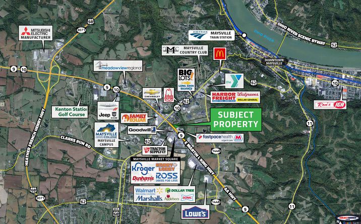 Pictures of Retail property located at 420 Martin Luther King Hwy, Maysville, KY 41056 for sales - image #1