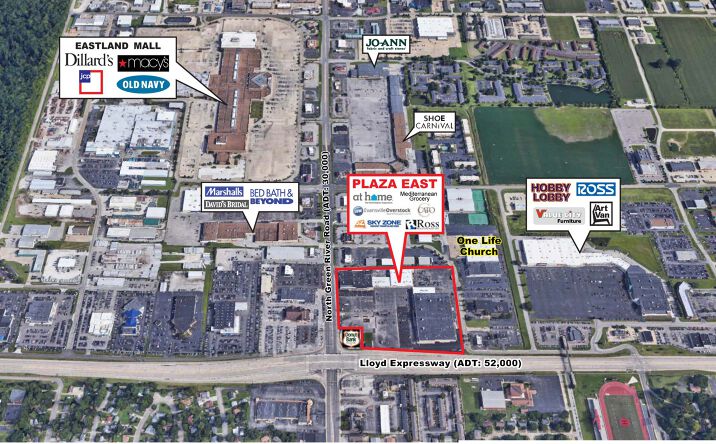 Pictures of Retail property located at 49 North Green River Road, Evansville, IN 47715 for sales - image #1
