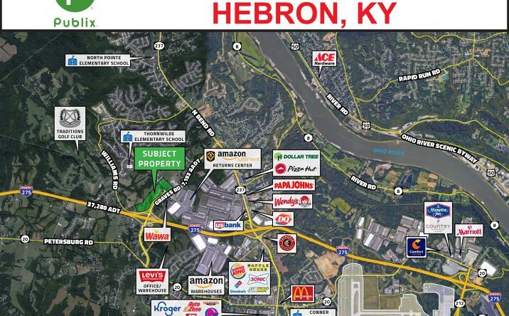 Pictures of Retail property located at Willliams Rd & Worldwide Blvd, Francisville, KY 41048 for sales - image #1