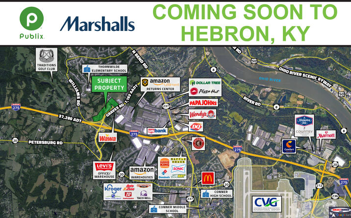 Pictures of Retail property located at Willliams Rd & Worldwide Blvd, Hebron, KY 41048 for lease - image #1