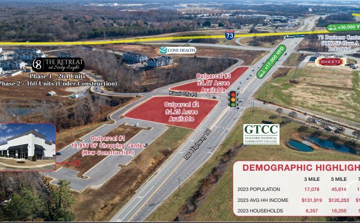 Pictures of Retail property located at NC-68, Greensboro, NC 27409 for lease - image #1