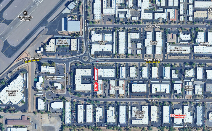 Pictures of Retail, Office, Industrial property located at 7655 E Redfield Rd, Scottsdale, AZ 85260 for lease - image #1