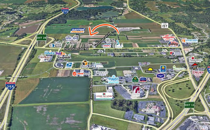 Pictures of Industrial property located at 1001-1003 McDonough Lake Rd, Collinsville, IL 62234 for lease - image #1
