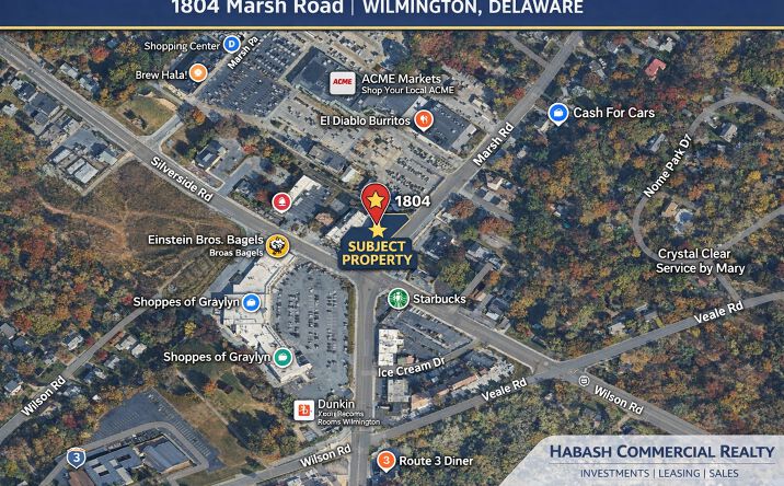 Pictures of Retail, Office property located at 1804 Marsh Rd, Wilmington, DE 19810 for lease - image #1