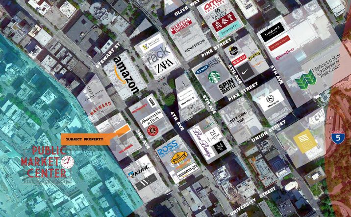 Pictures of Retail property located at 1521 3rd Ave, Seattle, WA 98101 for lease - image #1