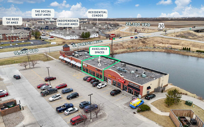 Pictures of Retail property located at 4510 Mortensen Rd, Ames, IA 50014 for lease - image #1