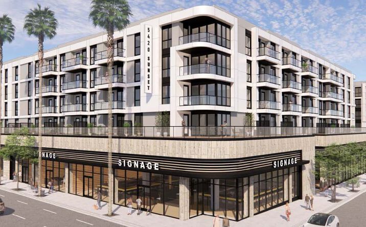 Pictures of Retail property located at 5420 W Sunset Blvd, Los Angeles, CA 90027 for lease - image #1