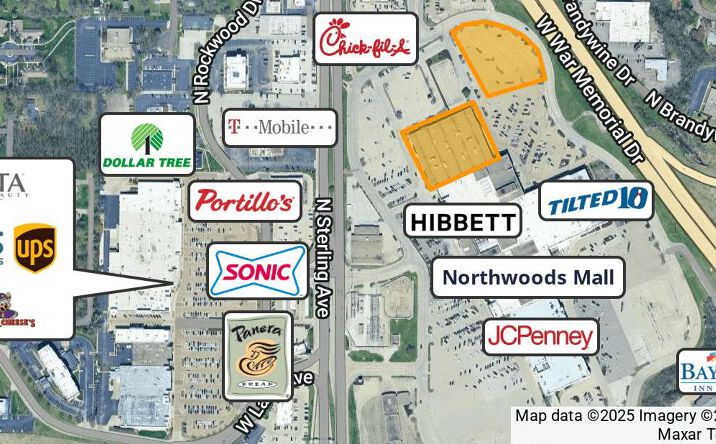 Pictures of Retail, Land property located at 2200 W War Memorial Dr, Peoria, IL 61613 for lease - image #1