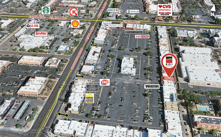Pictures of Retail, Office property located at 10305 N Scottsdale Rd, Scottsdale, AZ 85253 for lease - image #1