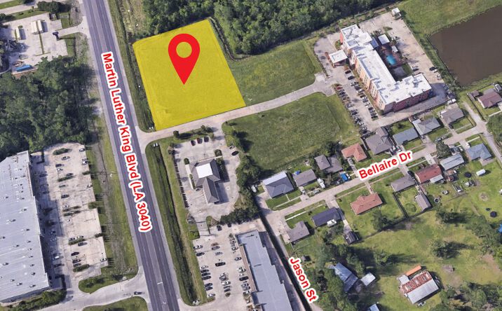 Pictures of Land property located at 1832 Martin Luther King Blvd, Houma, LA 70360 for lease - image #1