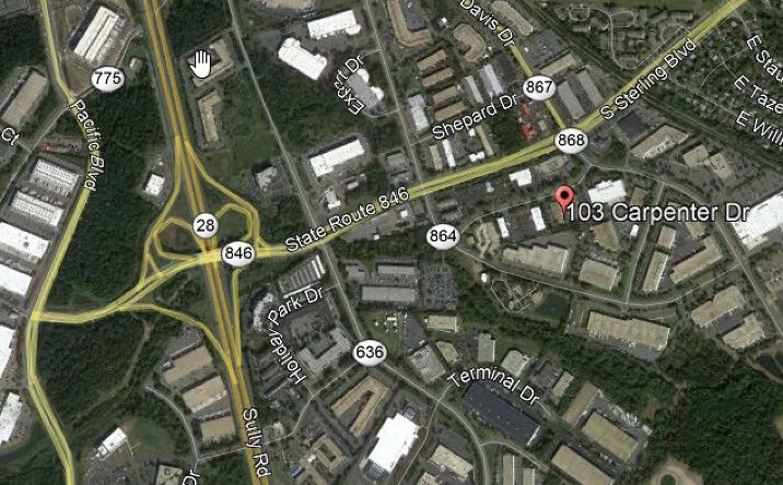 Pictures of Industrial property located at 103 Carpenter Drive, Sterling, VA 20164 for sales - image #1