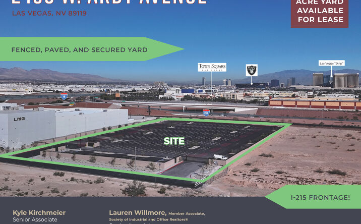 Pictures of Land property located at 2450 W Arby Ave, Las Vegas, NV 89119 for lease - image #1