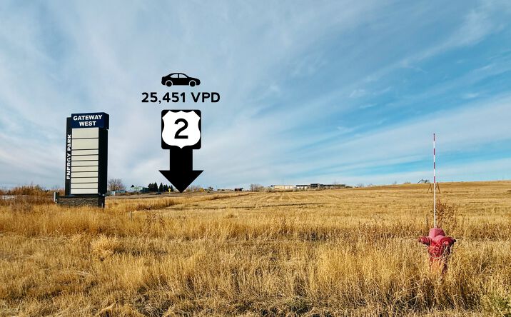 Pictures of Land property located at US-2 & 60th Ave W Iron Point Ave, Williston, ND 58801, ND 58801 for lease - image #1