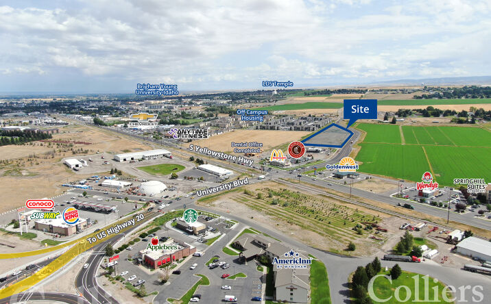 Pictures of Retail property located at University Blvd, Rexburg, ID 83440 for lease - image #1