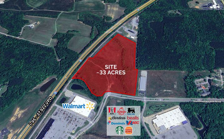 Pictures of Land property located at Commonwealth Blvd, Emporia, VA 23847 for lease - image #1