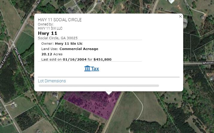 Pictures of Land property located at 2599 GA-11, Monroe, GA 30656 for lease - image #1