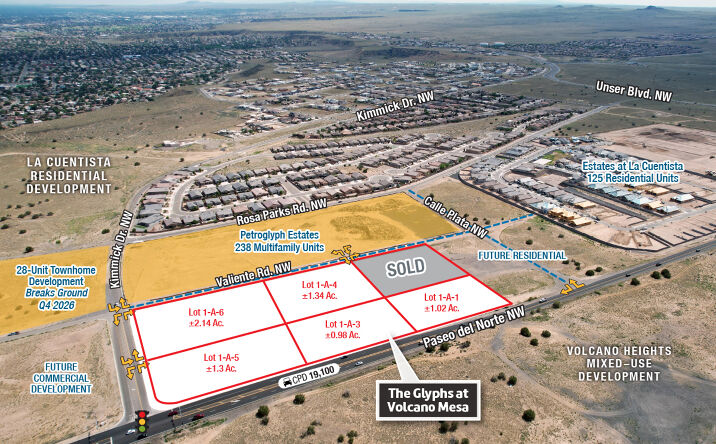 Pictures of Land property located at Paseo Del Norte & Kimmick, Albuquerque, NM 87113 for lease - image #1