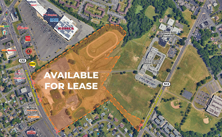 Pictures of Land property located at E Street Road and Hulmesville, Bensalem, PA 19020 for lease - image #1