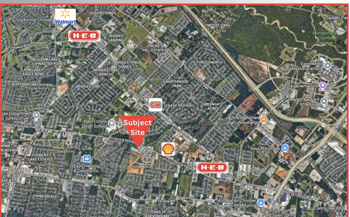 Pictures of Retail property located at 3331 Spring Cypress Rd, Spring, TX 77388 for lease - image #1