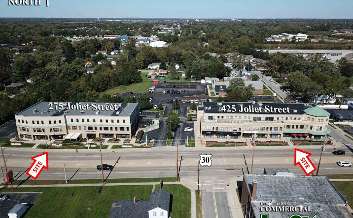 Pictures of Retail, Office, Restaurant property located at 425 Joliet St & 275 Joliet Street, Dyer, IN 46311 for lease - image #1