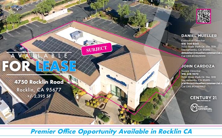 Pictures of Office property located at 4750 Rocklin Rd, Rocklin, CA 95677 for lease - image #1