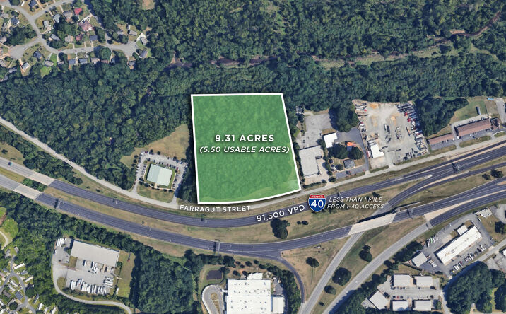 Pictures of Land property located at 542 Farragut St, Greensboro, NC 27406 for lease - image #1