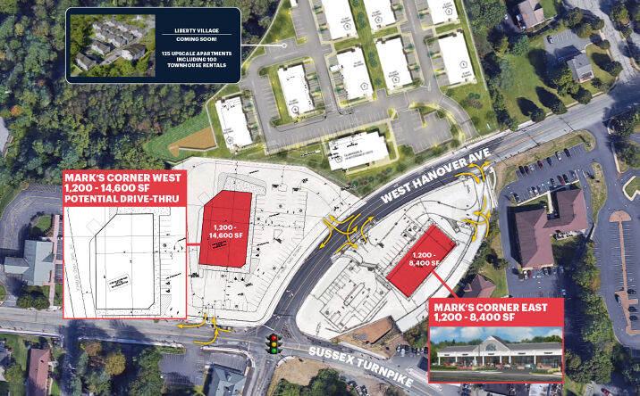 Pictures of Retail, Land property located at 1 W Hanover Ave, Randolph, NJ 07869 for lease - image #1