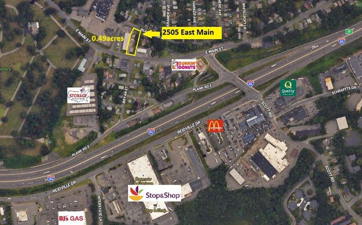 Pictures of Land property located at 2505 E Main St, Waterbury, CT 06705 for lease - image #1