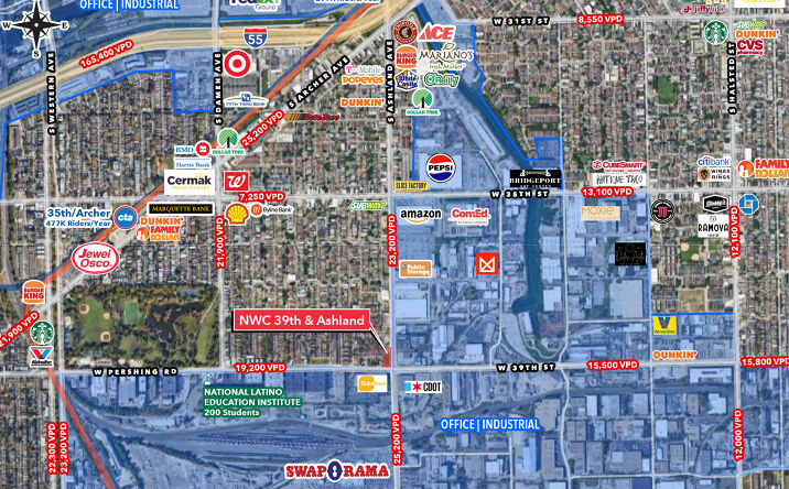 Pictures of Retail, Restaurant property located at 3832-3856 S Ashland, Chicago, IL 60609 for lease - image #1