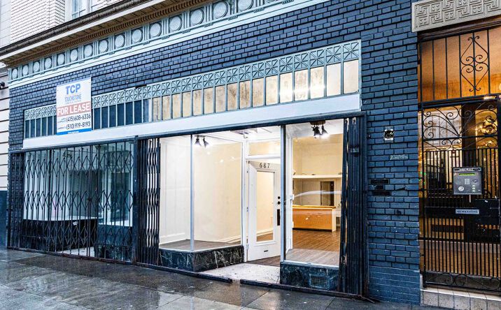 Pictures of Retail property located at 687 O'Farrell St, San Francisco, CA 94109 for lease - image #1