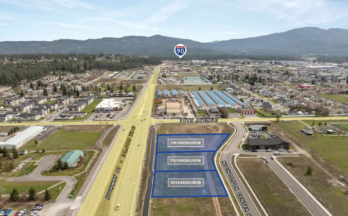 Pictures of Retail, Land property located at 1706 - 1814 N Nicholson Center Drive, Post Falls, ID 83854 for lease - image #1