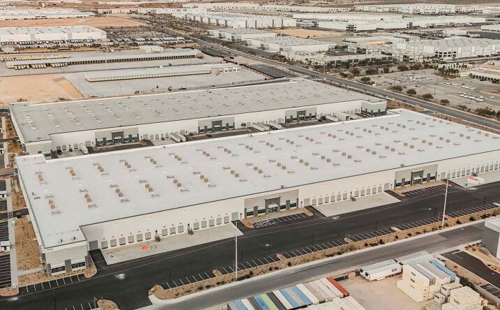 Pictures of Industrial property located at 6455 E Tropical Pkwy, Las Vegas, NV 89115 for lease - image #1