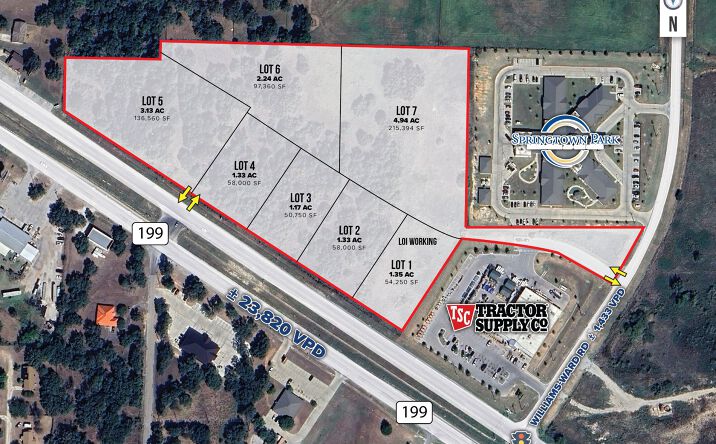Pictures of Land property located at Williams-Ward Rd, Springtown, TX 76082 for lease - image #1
