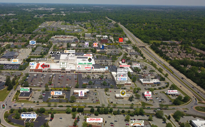 Pictures of Retail property located at 2140 E 116th St, Carmel, IN 46032 for lease - image #1